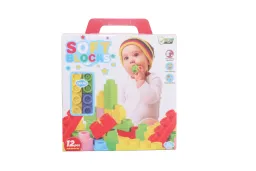 Меки коцки во кутија Forkids - сет од 12 парчиња