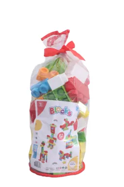 Сет коцки Forkids во вреќичка 62 парчиња