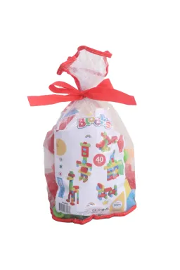 Сет коцки Forkids во вреќичка 40 парчиња